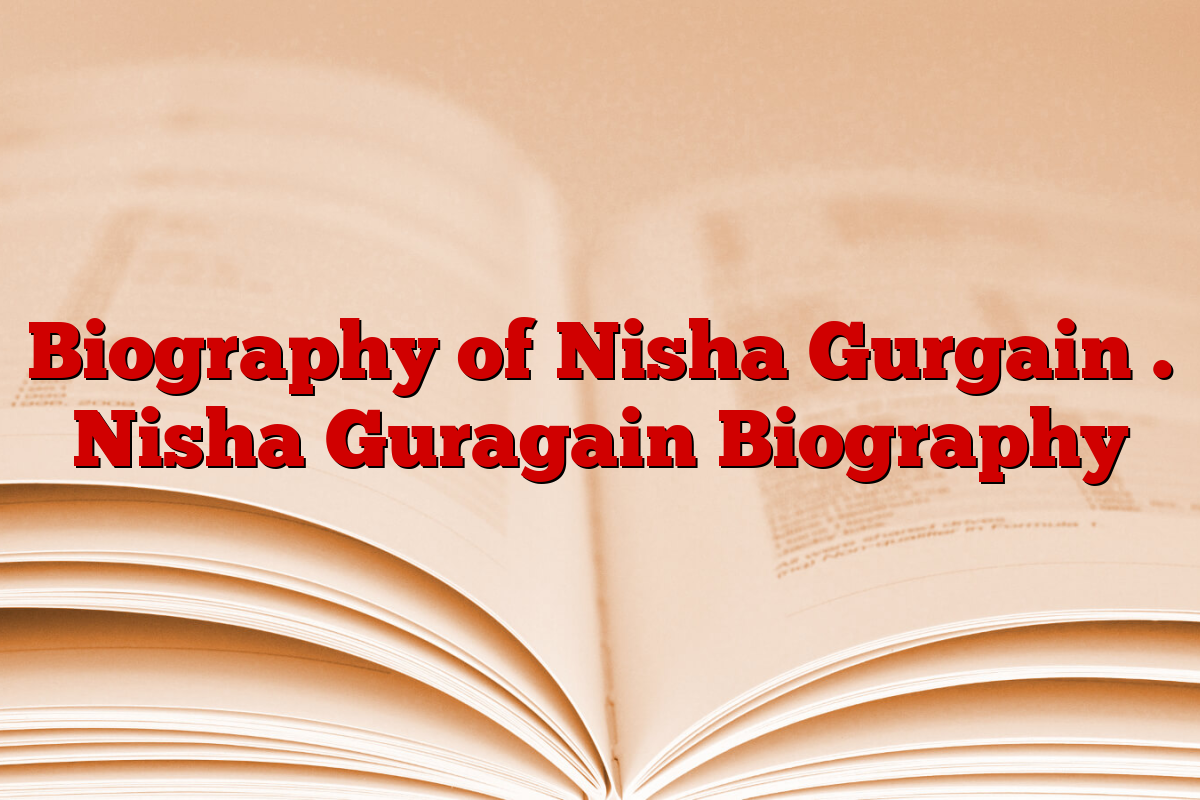 Biography of Nisha Gurgain . Nisha Guragain Biography